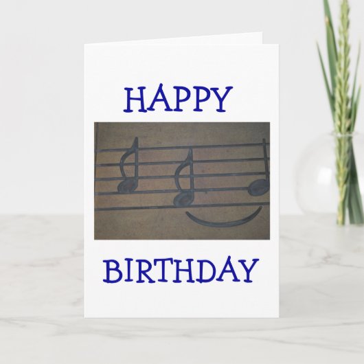 音符 カード (正面)