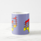音符 コーヒーマグカップ (中央)