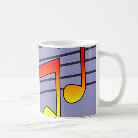 音符 コーヒーマグカップ (右)