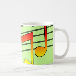 音符 コーヒーマグカップ