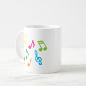 音符 コーヒーマグカップ (正面左)