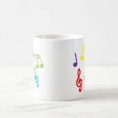 音符 コーヒーマグカップ (中央)