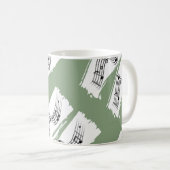 音符 コーヒーマグカップ (正面右)