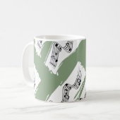 音符 コーヒーマグカップ (正面左)