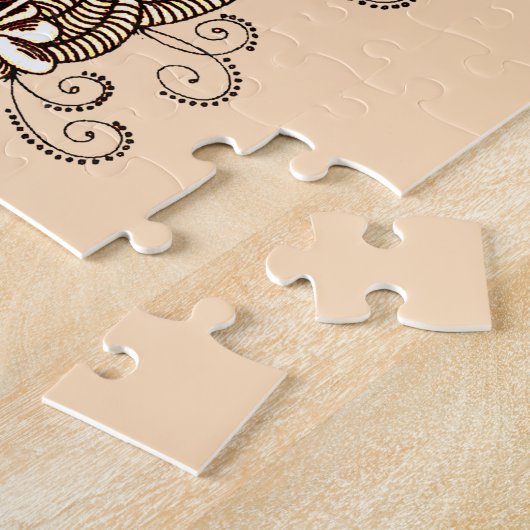 音符 ジグソーパズル (側面)