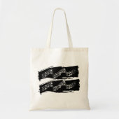 音符 トートバッグ (正面)