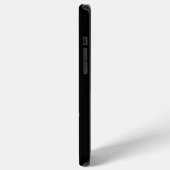 音符 ト音記号 花 モノグラム iPhoneケース (左側面)