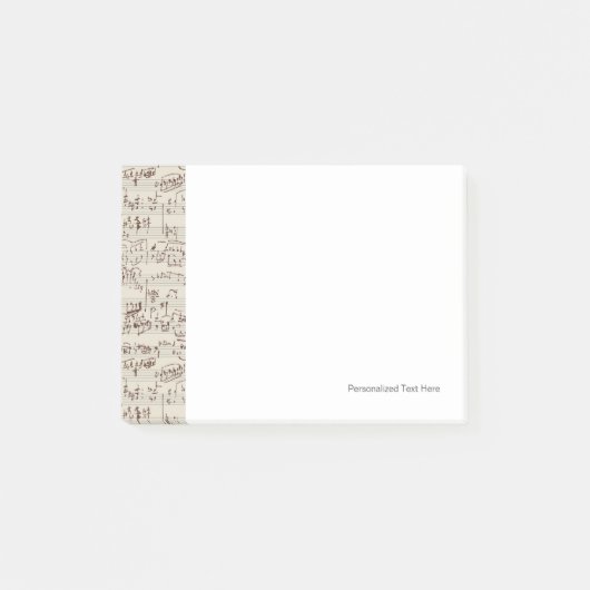 音符 ポストイット (正面)