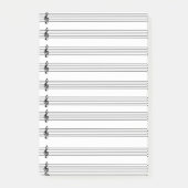 音符 ポストイット (正面)