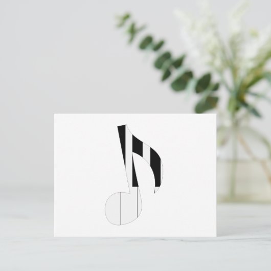 音符 ポストカード (スタンド正面)