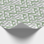 音符 ラッピングペーパー (角)