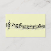 音符 名刺 (裏面)