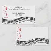 音符 名刺 (正面/裏面)