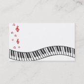 音符 名刺 (裏面)