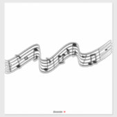 音符・楽譜・楽譜 シール (シート)