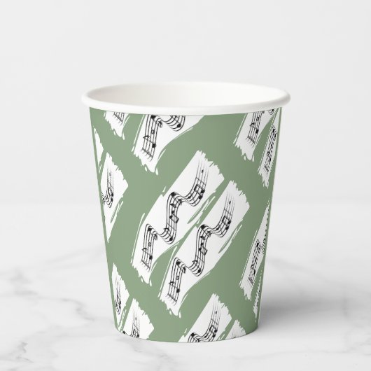 音符 紙コップ (裏面)
