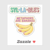 音節の地形 シール (シート)