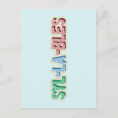 音節の地形 ポストカード (正面)