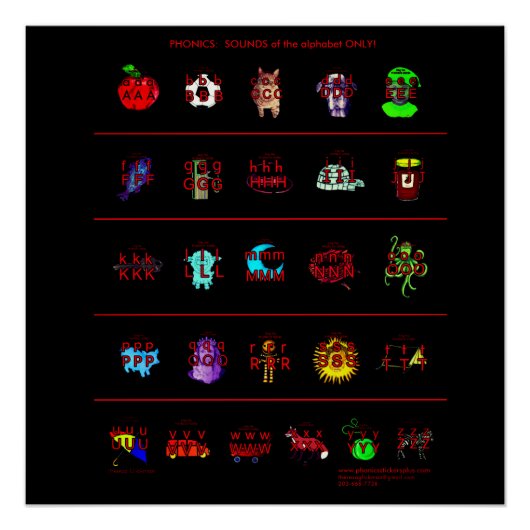 音素ポスター ポスター (正面)