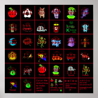 音素ポスター ポスター