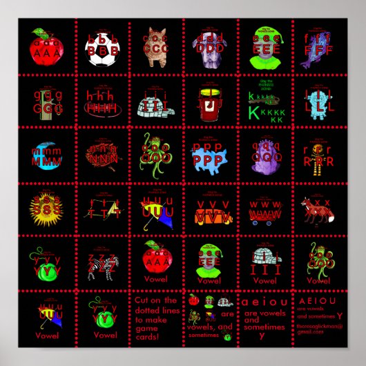 音素ポスター ポスター (正面)