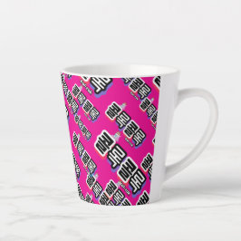 音違うの咳： "콜록콜록"(kollok kollok) カフェラテマグ