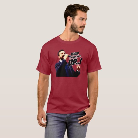 音量を上げろ Tシャツ (正面フル)