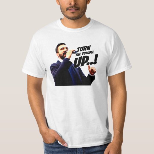 音量を上げろ Tシャツ (正面)