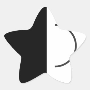 音量アップスピーカー 星シール