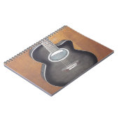 音響のエレキギター ノートブック (左側)