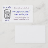 音響の込み合いの名刺 名刺 (正面/裏面)