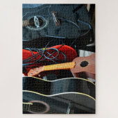 音響ギターパズル ジグソーパズル (縦)