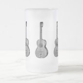 音響効果のマグ フロストグラスビールジョッキ (中央)