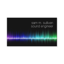 音響工学カラフル者の音波ミュージシャン