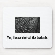 音響技師のマウスパッド