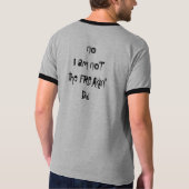 音響技師 Tシャツ (裏面)