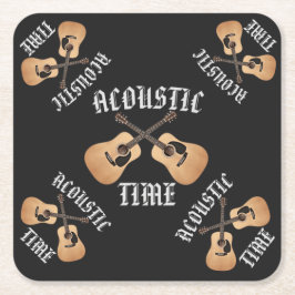 音響時間 スクエアペーパーコースター