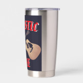 音響時間 保温保冷タンブラー (左面)