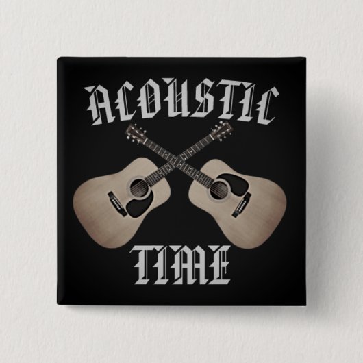 音響時間 缶バッジ (正面)