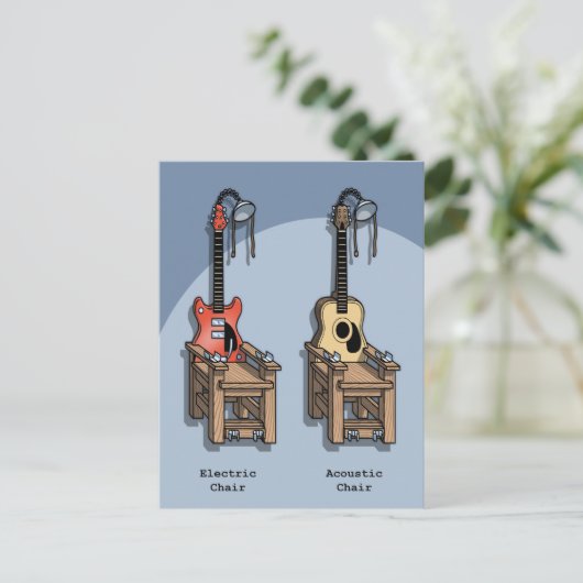 音響椅子 ポストカード (スタンド正面)