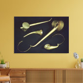 音響楽器コーネット キャンバスプリント (インサイチュ (リビング))