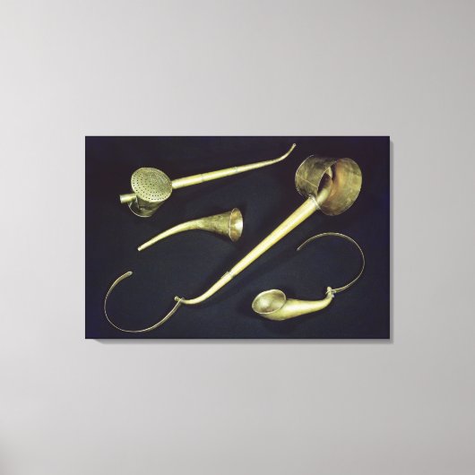 音響楽器コーネット キャンバスプリント (正面)