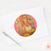 音響遊はセラピーが好い ラウンドシール (封筒)