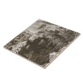 音1731年に変わるニンフのエコー(版木、銅版、版画 タイル (側面)