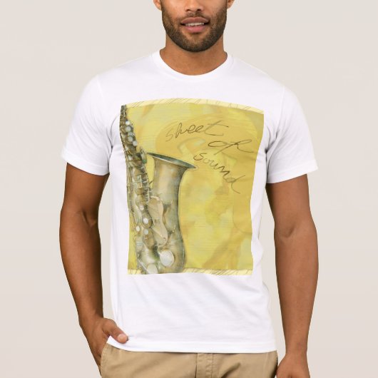 音、Tシャツのシート Tシャツ (正面)