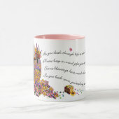 韻のギフトのアダムの聖職者の芸術の時間 マグカップ (中央)