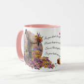 韻のギフトのアダムの聖職者の芸術の時間 マグカップ (正面左)