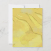 響きのシート、招待状 招待状 (裏面)