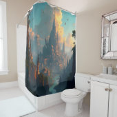 響きの街 シャワーカーテン (インサイチュ)