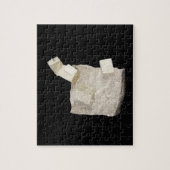 頁岩の黄鉄鉱の水晶 ジグソーパズル (縦)